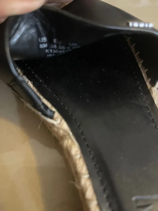 DKNY Camillo Womens espadrilles Sandals Black size 8M - Picture 9 of 9